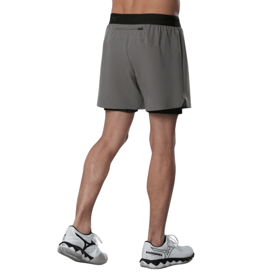 Мужские шорты Mizuno CORE 5.5 INCHES 2IN1 SHORT (J2GBD00908) фото 2