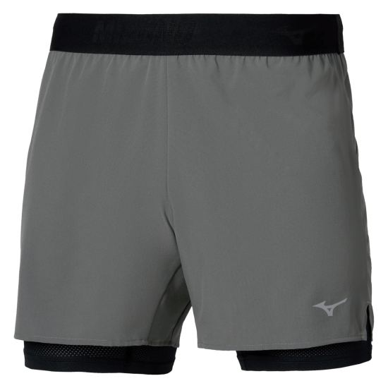 Мужские шорты Mizuno CORE 5.5 INCHES 2IN1 SHORT (J2GBD00908) фото 3