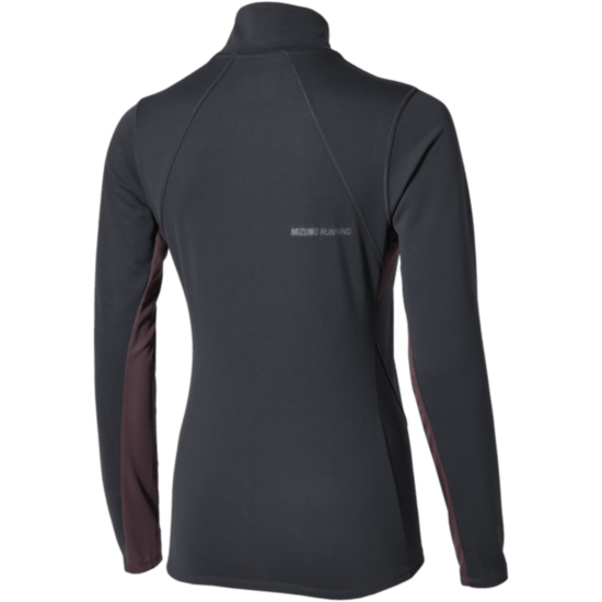 Жіноча футболка Mizuno TECH THERMAL CHARGE BREATH THERMO HALF ZIP LONG SLEEVE TEE (J2GAD71267) фото 2