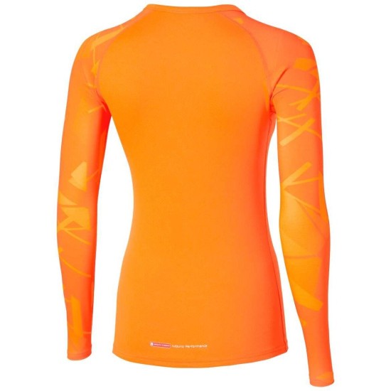 Женское термобелье Mizuno VIRTUAL BODY G5 CREW NECK(W) (A2GAC70554) фото 2