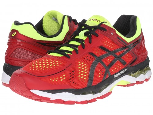 ASICS GEL-Kayano® 22 (Red Pepper/Black/Flash Yellow)