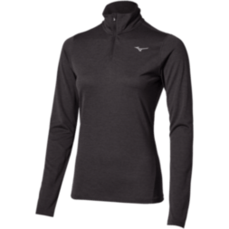Женская футболка Mizuno CORE IMPULSE HALF ZIP LONG SLEEVE TEE (J2GAC71667)