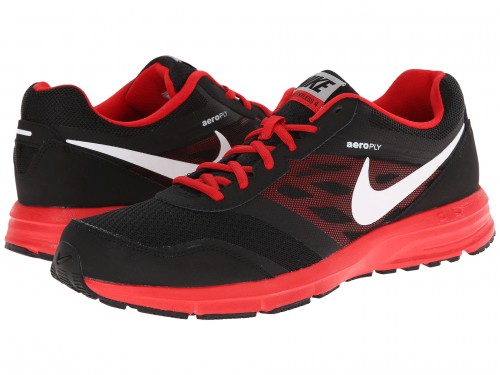 Nike Air Relentless 4 (Black/University Red/Metallic Silver/White)