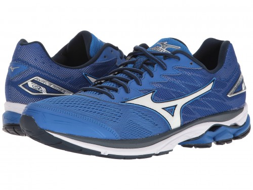 Mizuno Wave Rider 20 (Nautical Blue/Silver/White)