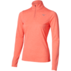 Женская футболка Mizuno CORE IMPULSE HALF ZIP LONG SLEEVE TEE (J2GAC71653)