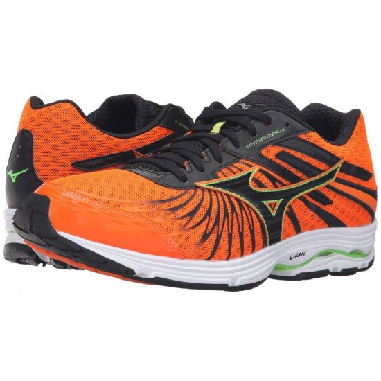 Mizuno Wave Sayonara 4 (Clownfish/Black/Green Gecko) фото 1