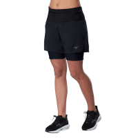Женские шорты Mizuno TRAIL MULTIPOCKET 2IN1 SHORT (J2GBD21409)