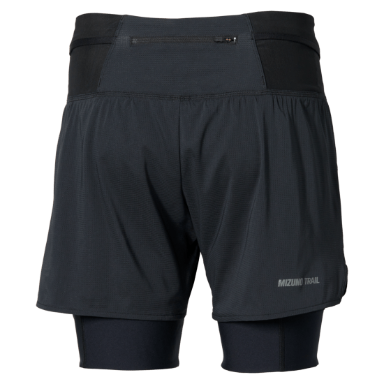 Женские шорты Mizuno TRAIL MULTIPOCKET 2IN1 SHORT (J2GBD21409) фото 4