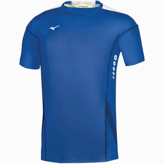 Детская теннисная футболка Mizuno HEX RECT TEE JR (62EA810222) фото 1