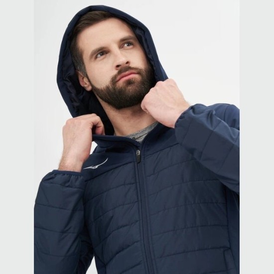 Чоловіча Mizuno SAPPORO HOODED HYBRID JACKET M (32FE9A0214) фото 2