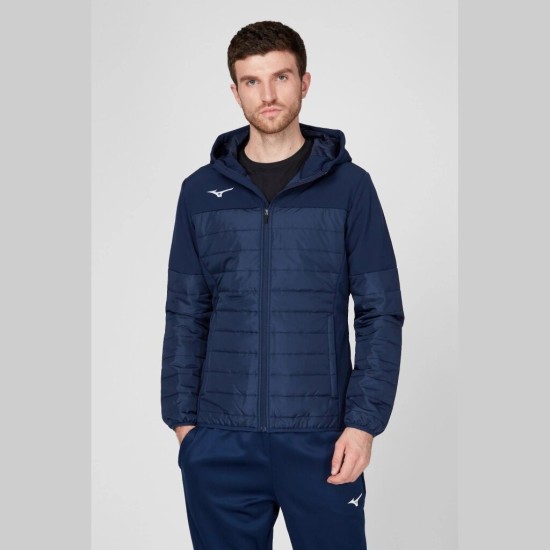 Чоловіча Mizuno SAPPORO HOODED HYBRID JACKET M (32FE9A0214) фото 3