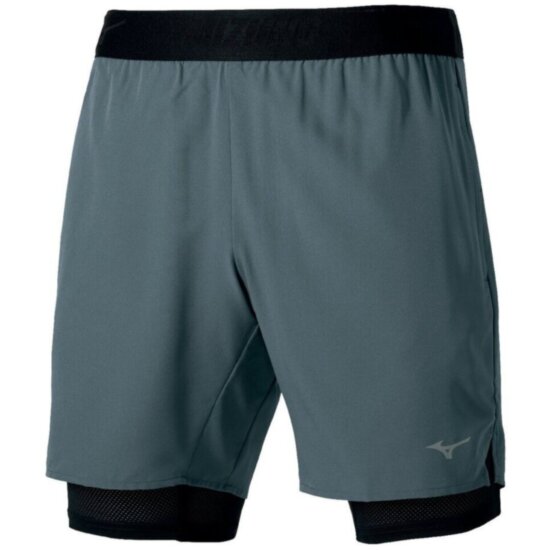 Чоловічі шорти Mizuno CORE 7.5 INCHES 2 IN 1 SHORT (J2GBD00607) фото 1