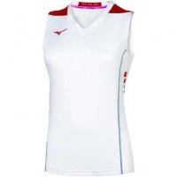 Женская теннисная майка Mizuno HEX RECT NS SHIRT (62EA720276)
