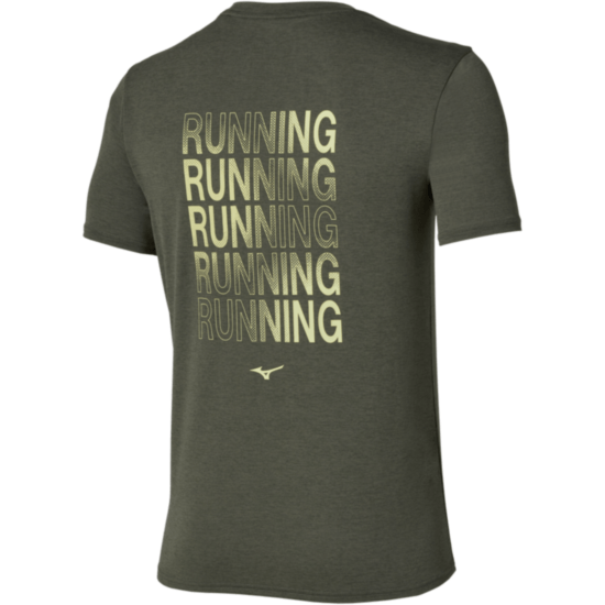Мужская футболка Mizuno CORE RUN SHORT SLEEVE TEE (J2GAD50936) фото 2