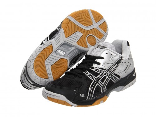 Женские Asics Gel Rocket 6 (Black/ Silver)