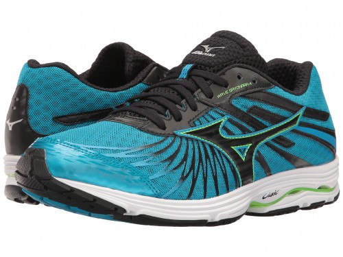 Mizuno Wave Sayonara 4 (Atomic Blue/Black/Green Gecko)