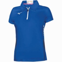 Женское теннисное поло Mizuno HEX RECT ZIP POLO (62EA720122)