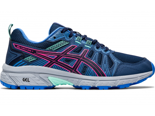 Женские ASICS GEL-Venture 7 (Peacoat/Hot Pink)