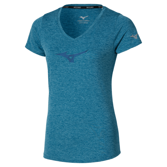 Женская футболка Mizuno CORE RUNBIRD SHORT SLEEVE TEE (J2GAD21130) фото 1
