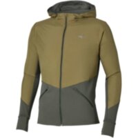 Чоловіча Mizuno ACTIVE WARMALITE HYBRID FULL ZIP HOODED LONG SLEEVE TOP (J2GCD50138)