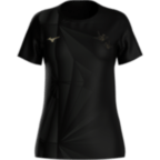 Женская футболка Mizuno ACTIVE DRYAEROFLOW GRAPHIC SHORT SLEEVE TEE (J2GAD25790)
