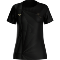 Женская футболка Mizuno ACTIVE DRYAEROFLOW GRAPHIC SHORT SLEEVE TEE (J2GAD25790)