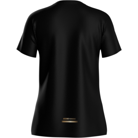 Женская футболка Mizuno ACTIVE DRYAEROFLOW GRAPHIC SHORT SLEEVE TEE (J2GAD25790) фото 2