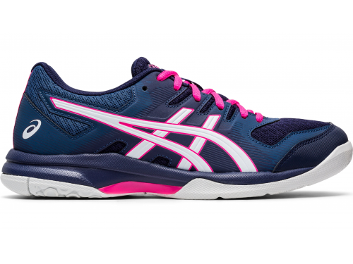 Женские ASICS GEL-Rocket 9 (Peacoat/White)