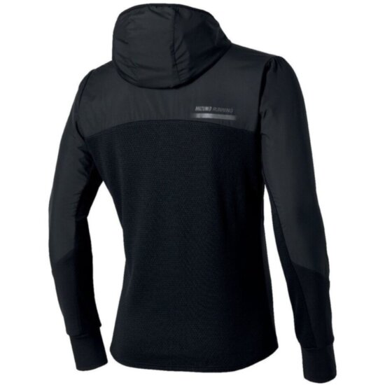 Чоловіча Mizuno ACTIVE WARMALITE HYBRID FULL ZIP HOODED LONG SLEEVE TOP (J2GCD50109) фото 2