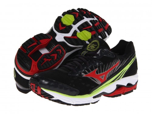 Mizuno Wave Rider 16 (Anthracite/ Red)