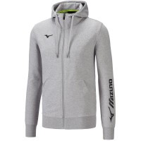 Мужская толстовка Mizuno TERRY FZ (32EC7B70C07)