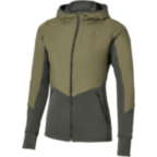 Жіноча Mizuno ACTIVE WARMALITE HYBRID FULL ZIP HOODED LONG SLEEVE TOP (J2GCD70138)