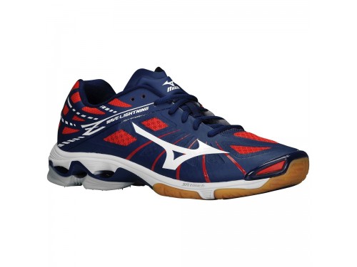Mizuno Wave Lightning Z (Navy/Red)