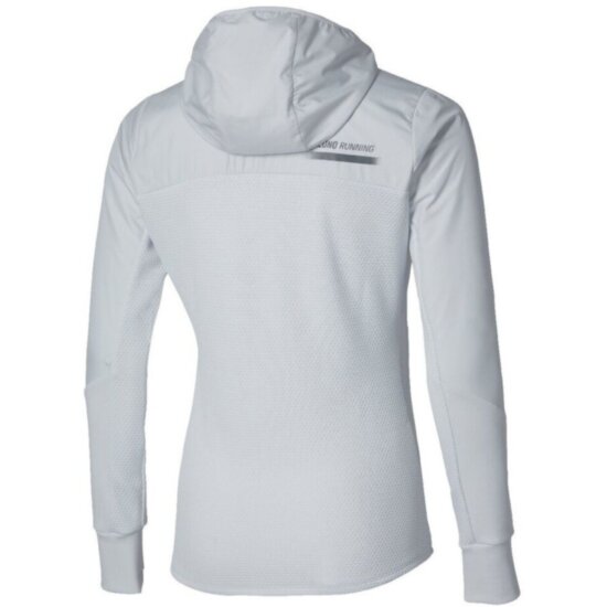 Жіноча Mizuno ACTIVE WARMALITE HYBRID FULL ZIP HOODED LONG SLEEVE TOP (J2GCD70104) фото 2