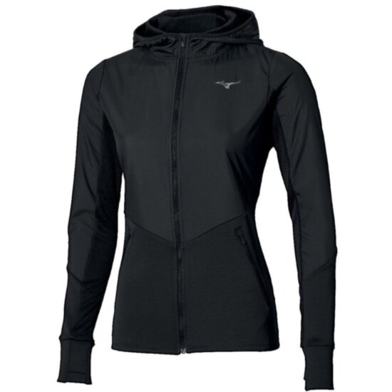 Жіноча Mizuno ACTIVE WARMALITE HYBRID FULL ZIP HOODED LONG SLEEVE TOP (J2GCD70109) фото 1