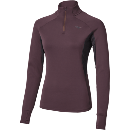 Жіноча толстовка Mizuno ACTIVE WARMALITE HALF ZIP LONG SLEEVE TOP (J2GCD70566) фото 1