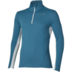 Чоловіча футболка Mizuno TECH THERMAL CHARGE BREATH THERMO HALF ZIP LONG SLEEVE TEE (J2GAD50417)