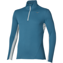 Мужская футболка Mizuno TECH THERMAL CHARGE BREATH THERMO HALF ZIP LONG SLEEVE TEE (J2GAD50417)