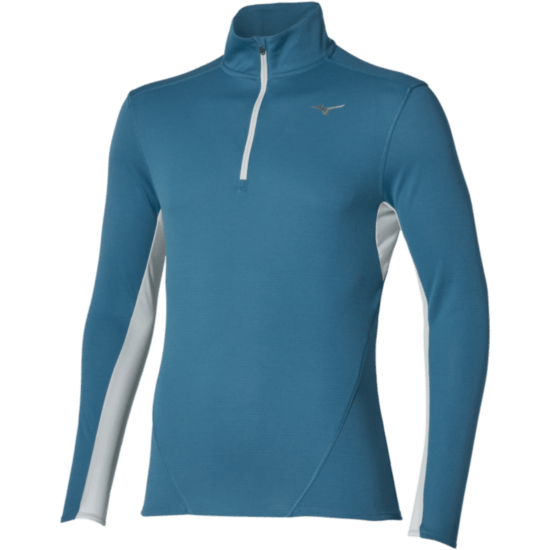 Чоловіча футболка Mizuno TECH THERMAL CHARGE BREATH THERMO HALF ZIP LONG SLEEVE TEE (J2GAD50417) фото 1