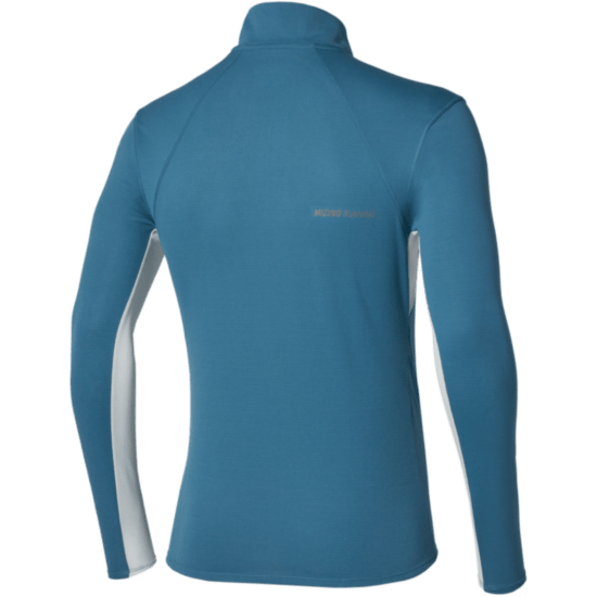 Чоловіча футболка Mizuno TECH THERMAL CHARGE BREATH THERMO HALF ZIP LONG SLEEVE TEE (J2GAD50417) фото 2