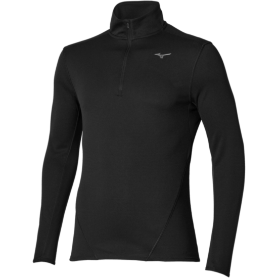 Мужская футболка Mizuno TECH THERMAL CHARGE BREATH THERMO HALF ZIP LONG SLEEVE TEE (J2GAD50409) фото 1