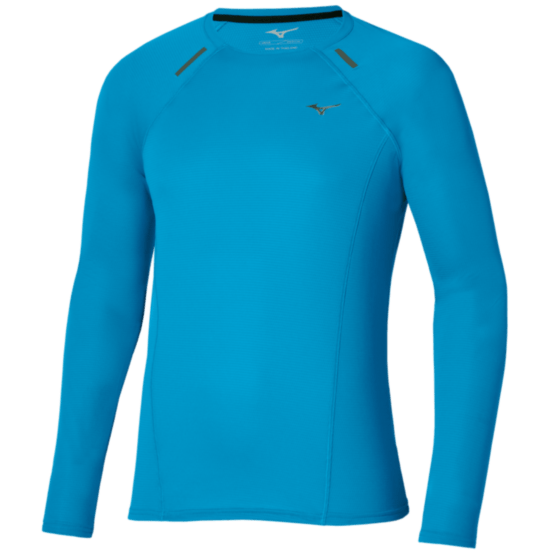 Мужская футболка Mizuno ACTIVE DRYAEROFLOW LONG SLEEVE TEE (J2GAD50721) фото 1