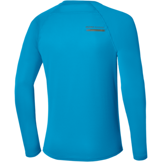 Мужская футболка Mizuno ACTIVE DRYAEROFLOW LONG SLEEVE TEE (J2GAD50721) фото 2