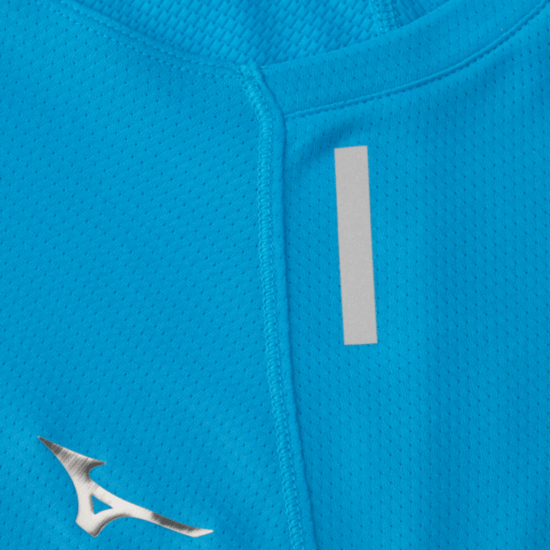 Мужская футболка Mizuno ACTIVE DRYAEROFLOW LONG SLEEVE TEE (J2GAD50721) фото 4