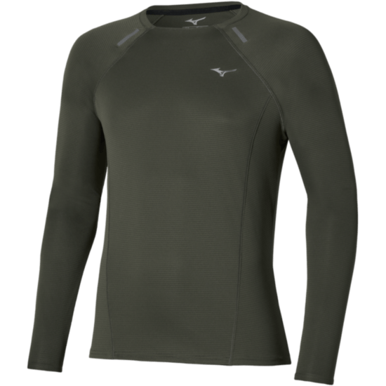 Мужская футболка Mizuno ACTIVE DRYAEROFLOW LONG SLEEVE TEE (J2GAD50736) фото 1