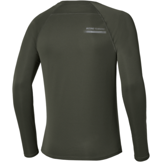 Мужская футболка Mizuno ACTIVE DRYAEROFLOW LONG SLEEVE TEE (J2GAD50736) фото 2