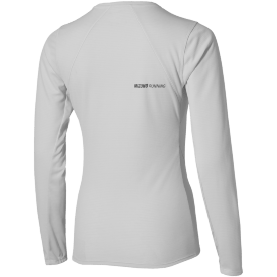 Женская футболка Mizuno TECH THERMAL CHARGE BREATH THERMO LONG SLEEVE TEE (J2GAD70304) фото 2