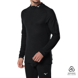 Мужское термобелье Mizuno PREMIUM MERINO WOOL HALF ZIP (A2GAC68009)