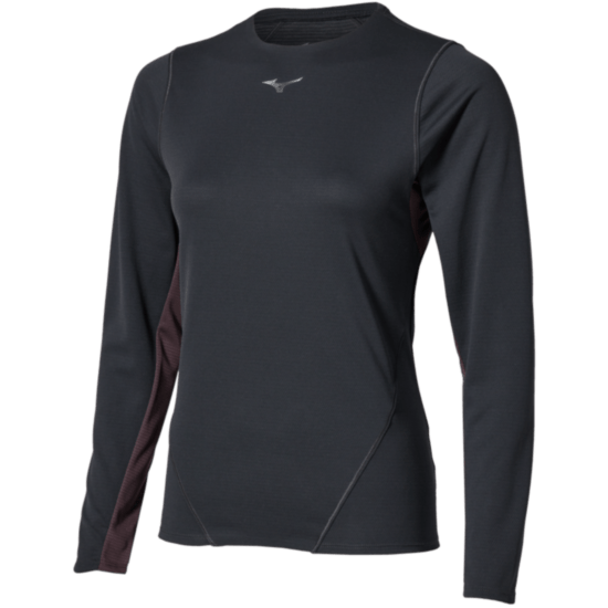 Женская футболка Mizuno TECH THERMAL CHARGE BREATH THERMO LONG SLEEVE TEE (J2GAD70367) фото 1