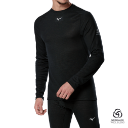 Мужское термобелье Mizuno PREMIUM MERINO WOOL CREW NECK (A2GAC68109)